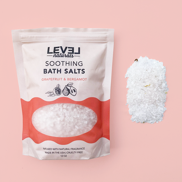 Grapefruit + Bergamot Soothing Bath Salts