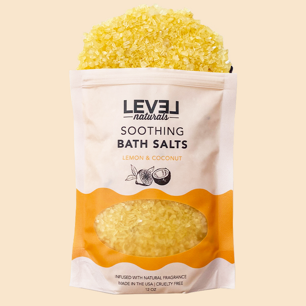 Lemon + Coconut Soothing Bath Salts