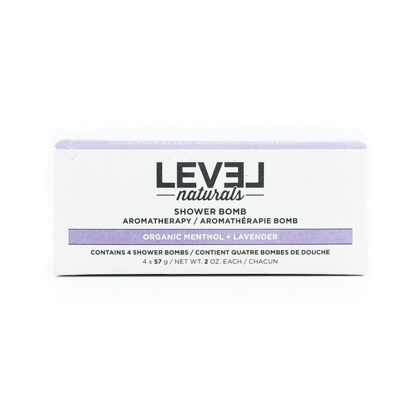 Organic Menthol + Lavender Shower Bombs