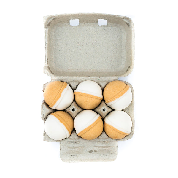Lemon + Coconut Bath Bombs