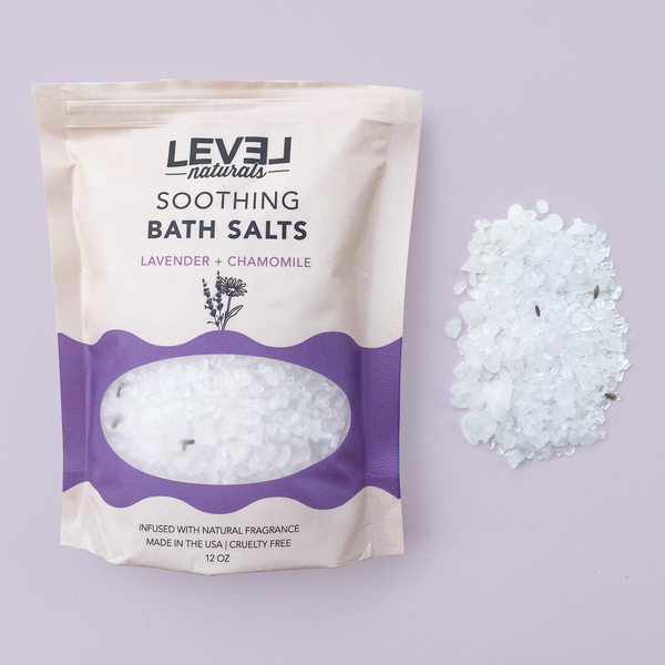Lavender + Chamomile Soothing Bath Salts