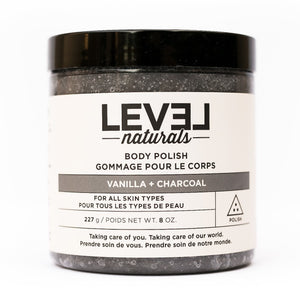 Vanilla + Charcoal Body Polish